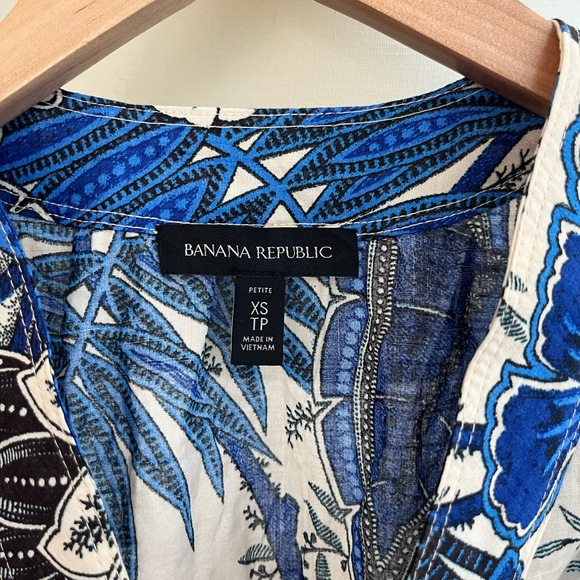 Banana Republic Stampa Wrap Mini Dress - Picture 3 of 5